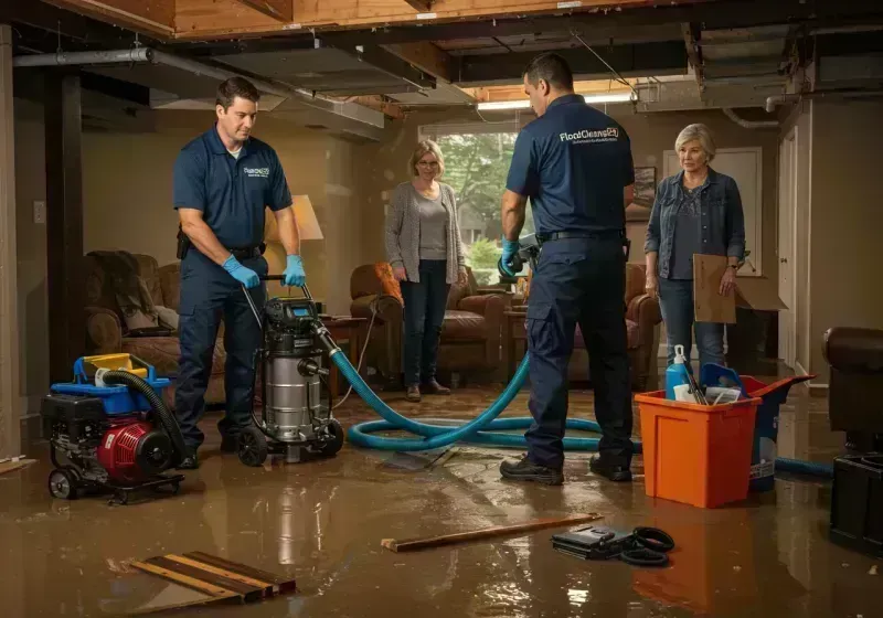 Basement Water Extraction and Removal Techniques process in Ecorse, MI