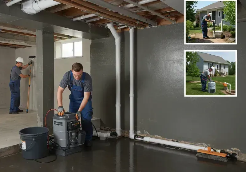 Basement Waterproofing and Flood Prevention process in Ecorse, MI